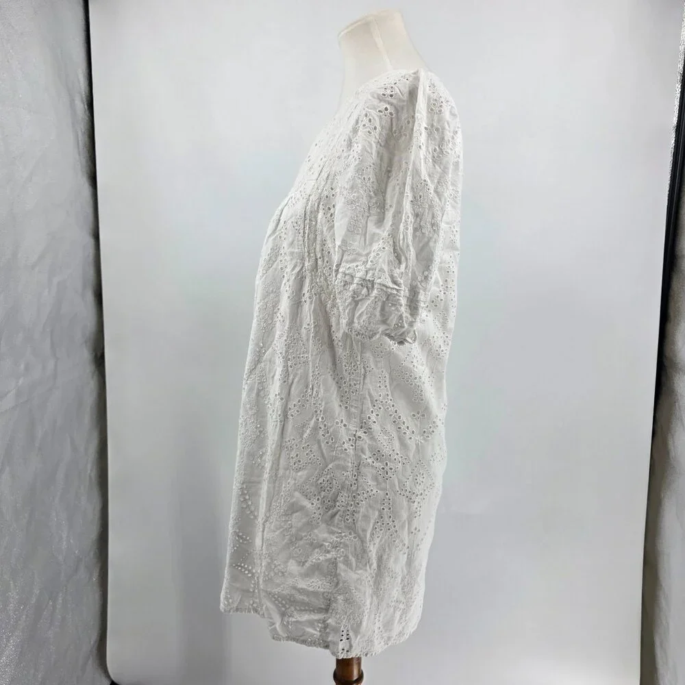 Sanctuary Eyelet, White 100% Cotton Dress Size S - Picture 5 of 10